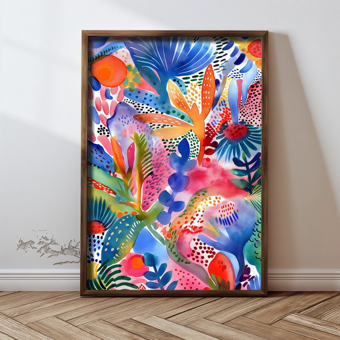 Wallity Cuadro Decorativo GE022-L Multicolor